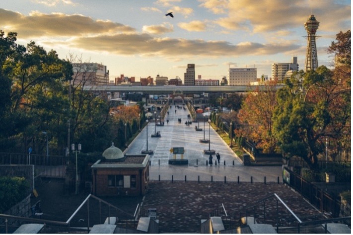 Thành phố Osaka xinh đẹp