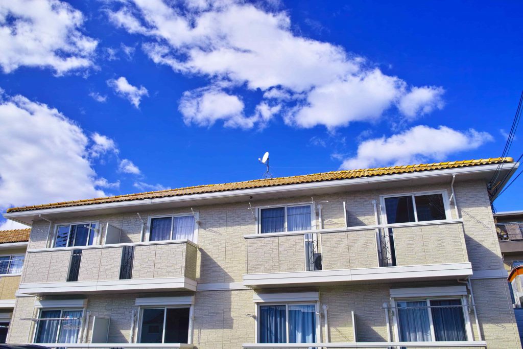 アパートの外観