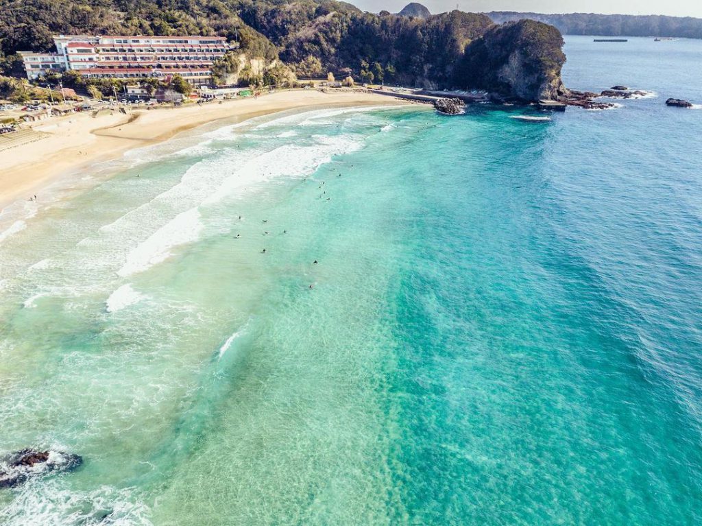 入田浜海水浴場 （@yosuke_harimaさんのInstagramよりお借りしました)