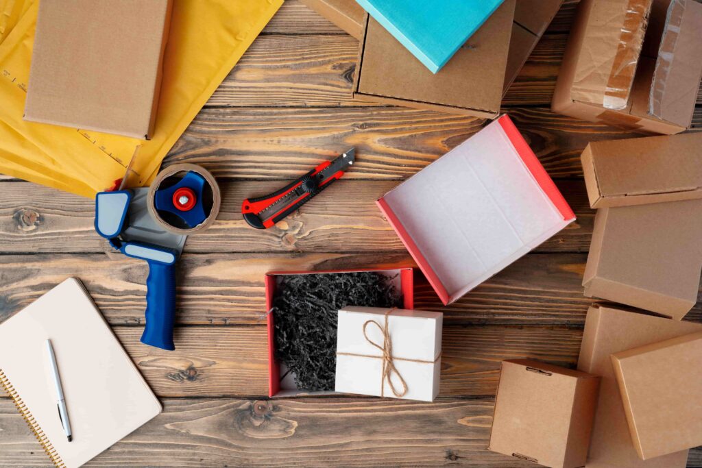梱包に使うアイテム