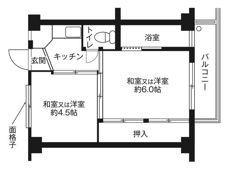 Simple floor plan