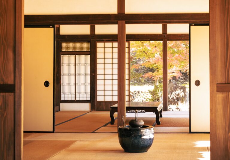 日本のインテリアデザインに見られる5つの概念