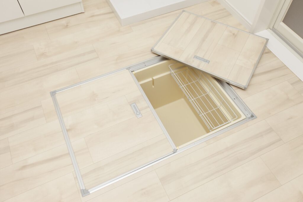 Built-in Floor Storage